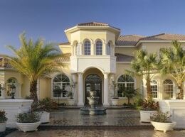 Entrance to Brian Pruett's Mar a lago