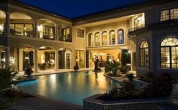 Rear view of Todd Johnston's Villa Carina
