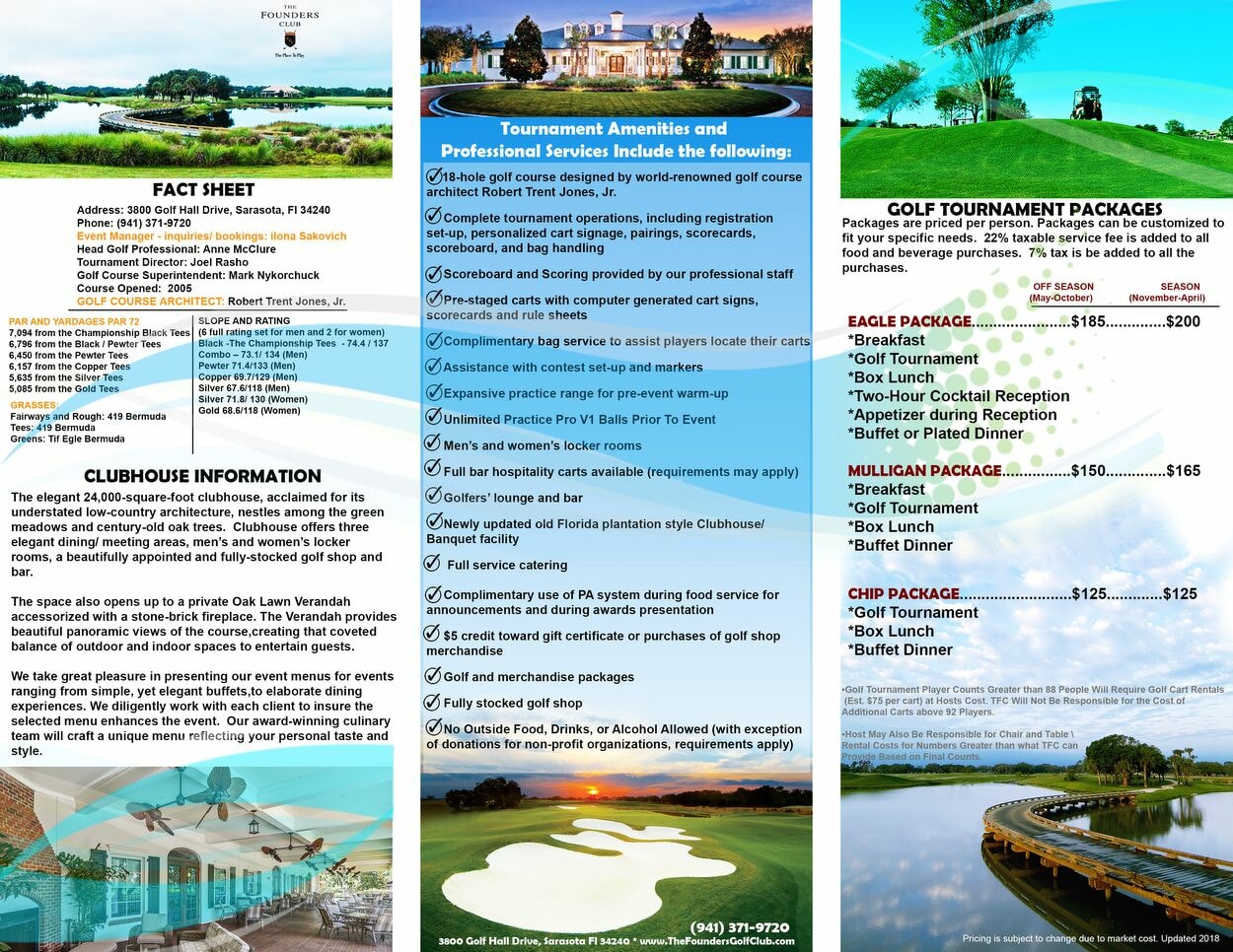 Golf Packages The Founders Golf Club